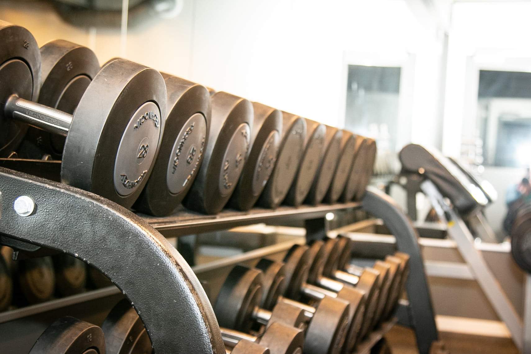 Manualrekken i frivektsområdet hos Trimfit
